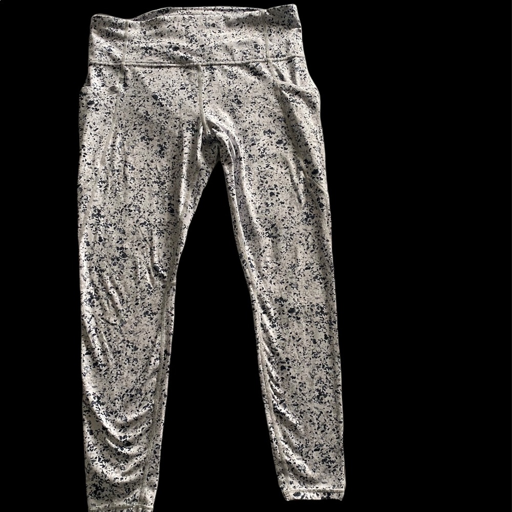 - Athleta  print leggings . Gently worn , soft